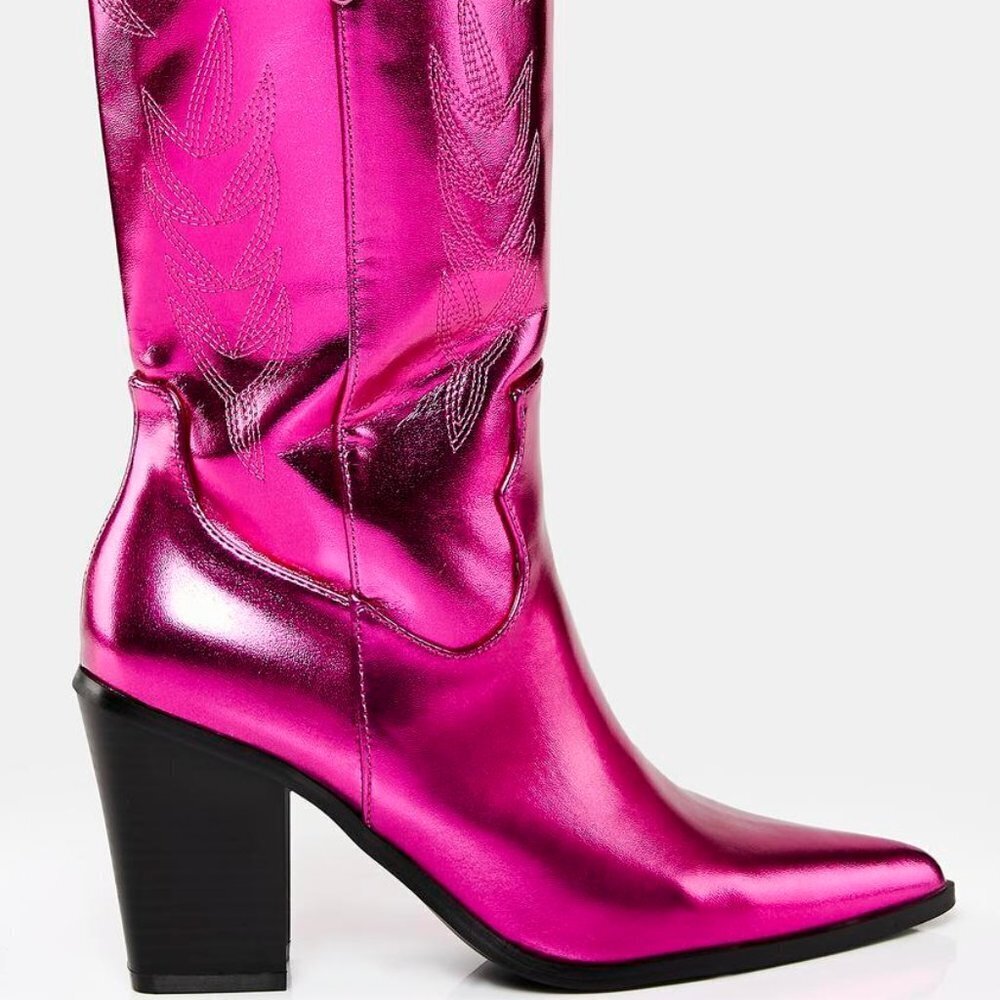 METALLIC RIDEM RODEO GURL Cowboy Boots ( BRAND NEW !!!! ) - Picture 4 of 7